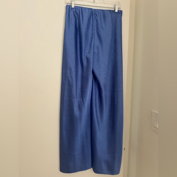 Vince Fluid Bias-Cut High Rise Silk Pant - Picture 4 of 7